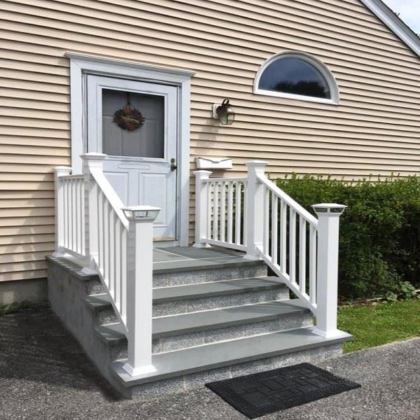 Vinyl Railing For Outdoor Steps